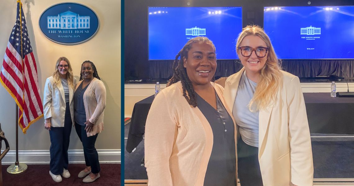 Tori Leger and Dr. Kellie Sawyer attend GAAD