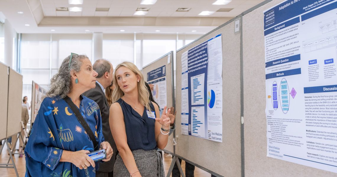 Alexis Clapper and Dr. Leslie Davidson