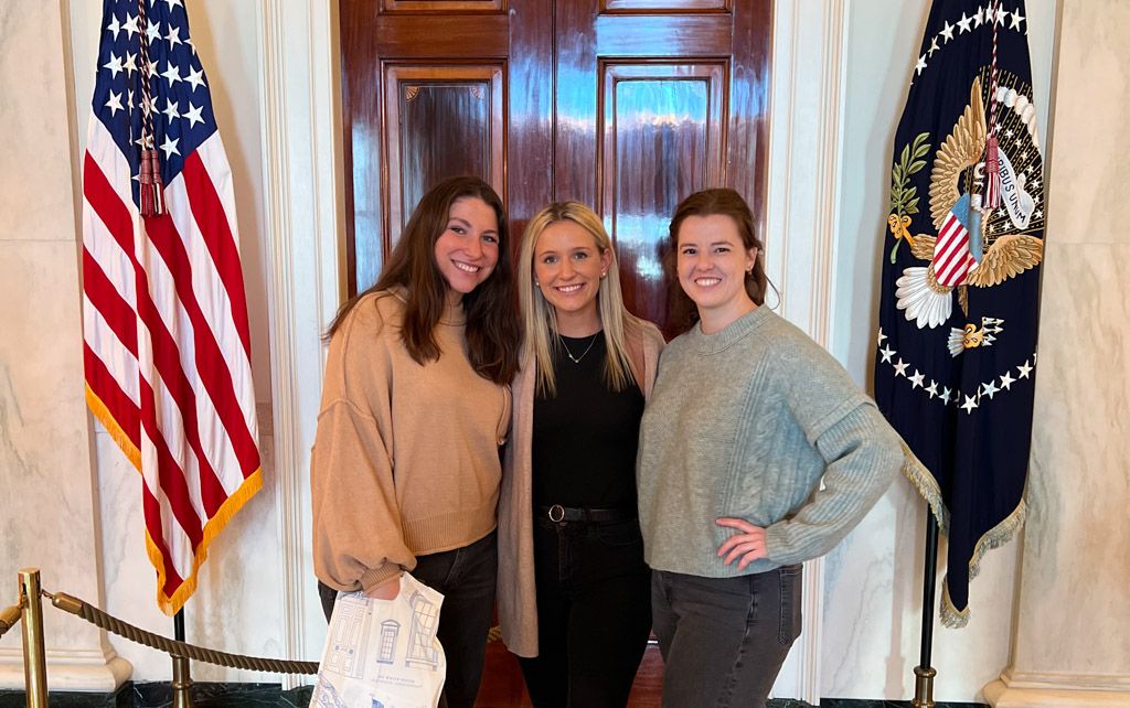 OT Students in The White House