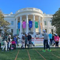 GW Program at White House Easter Egg Roll