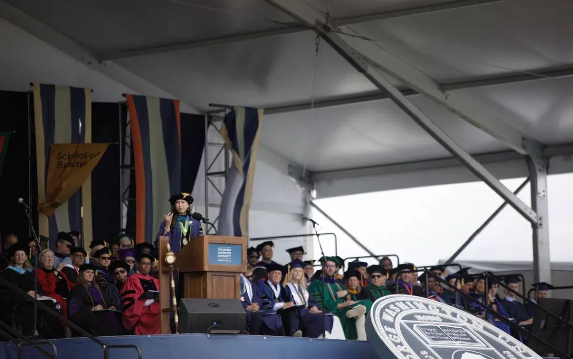 GW Commencement Student Speaker Natalia Anzaldua Ayala