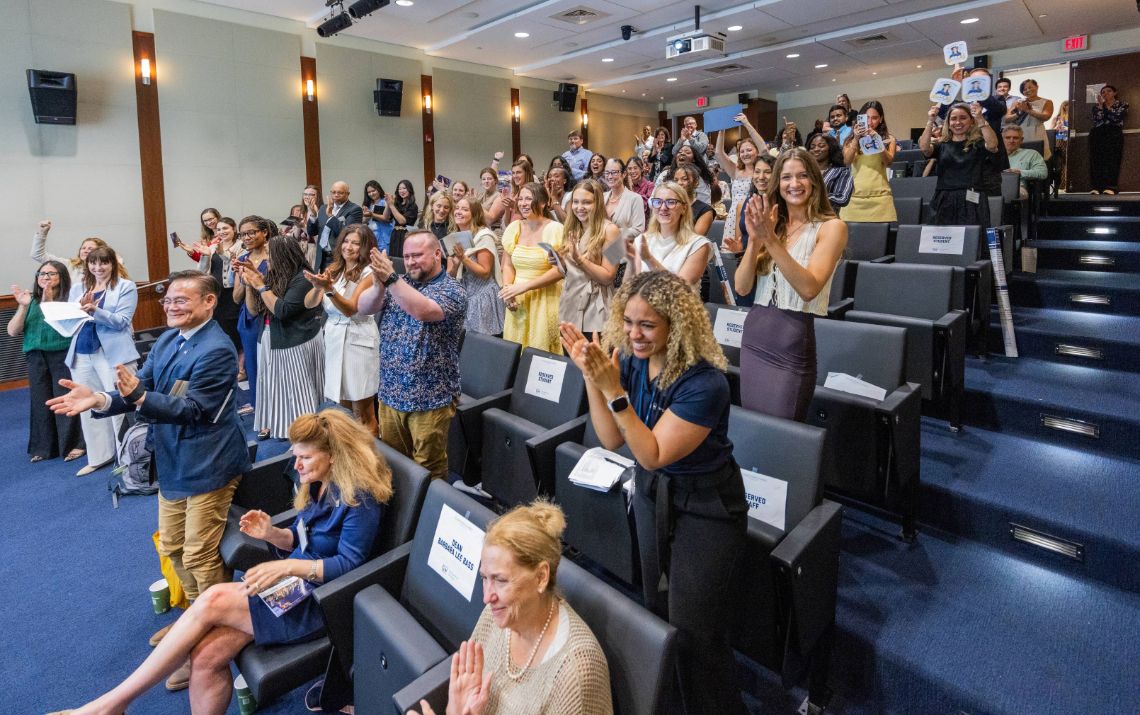GW OT Award Ceremony Audience