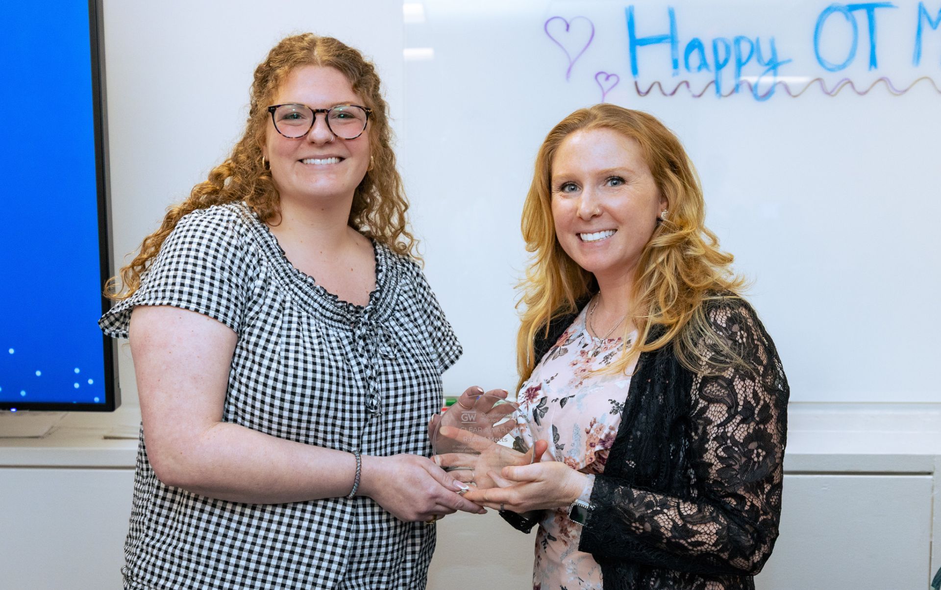 Rachel Metts and Dr. Danielle Centi