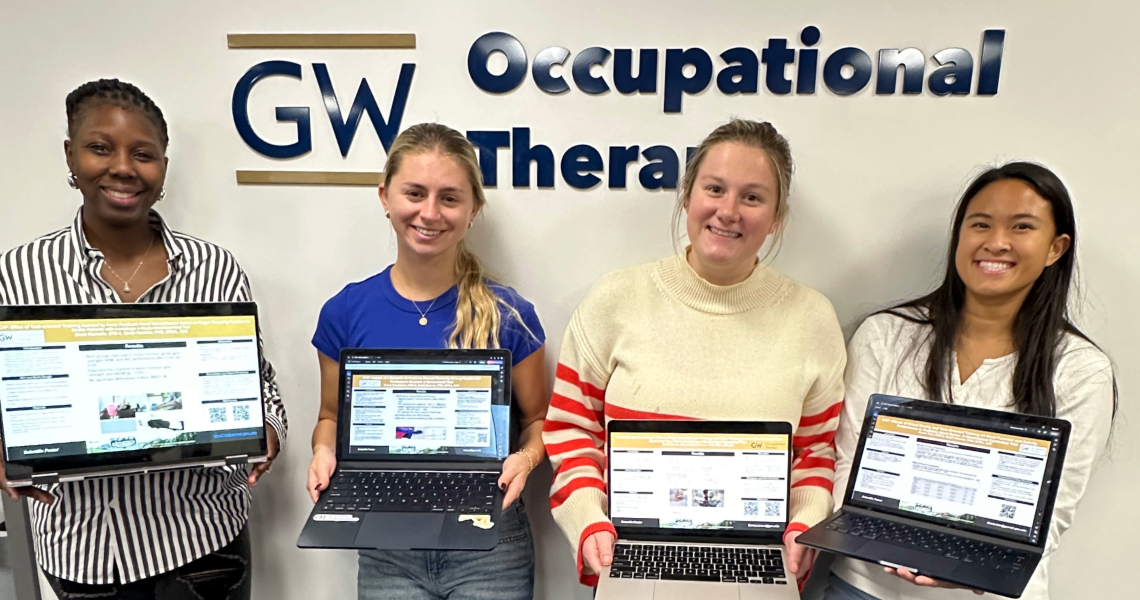 Shani Marcelle, Kasey Donaldson, Emma Screws, and Nicole Tran with Virtual CAP Presentations for ASHT Annual Meeting