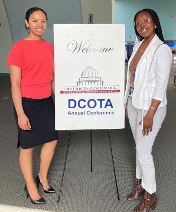 Kiara Johnson at DCOTA event