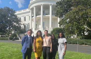 GW OT Faculty at White House